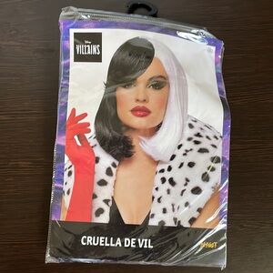 Cruella de Vil Wig Costume